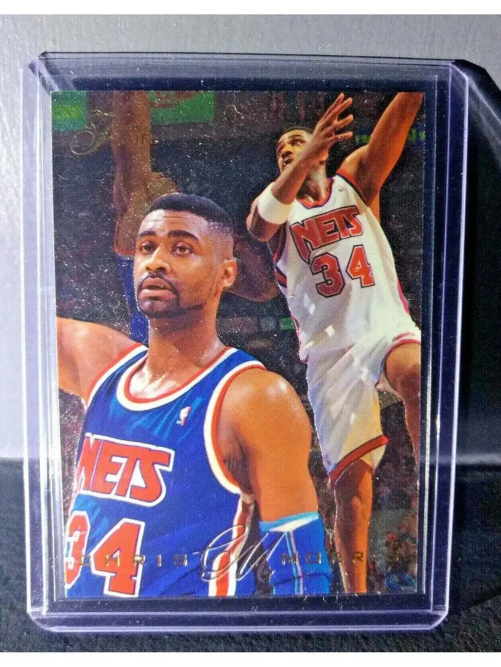 1995-96 Chris Morris Flair #86 Basketball Card